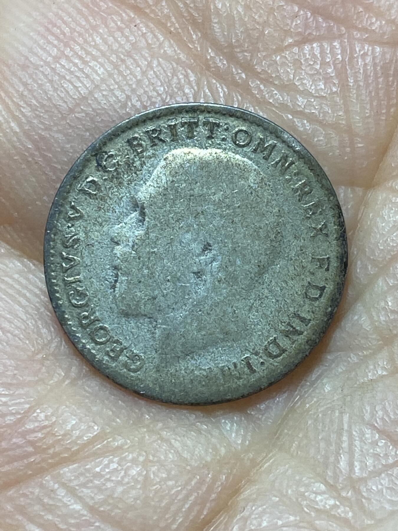 2025年第一百四十四场(总第一百七十场）品种丰富英国一线回流散币年末特拍场第一场(免佣金) 英国🇬🇧1926年3便士银币(乔治五世第二版，500银)