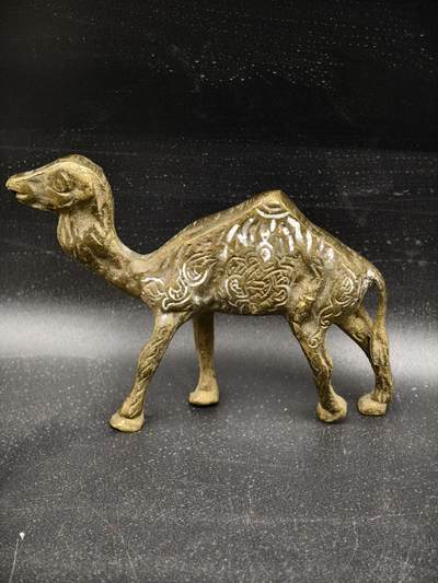 98期回流戒指饰品杂件纪念章丝路钱币专场 - 铜骆驼