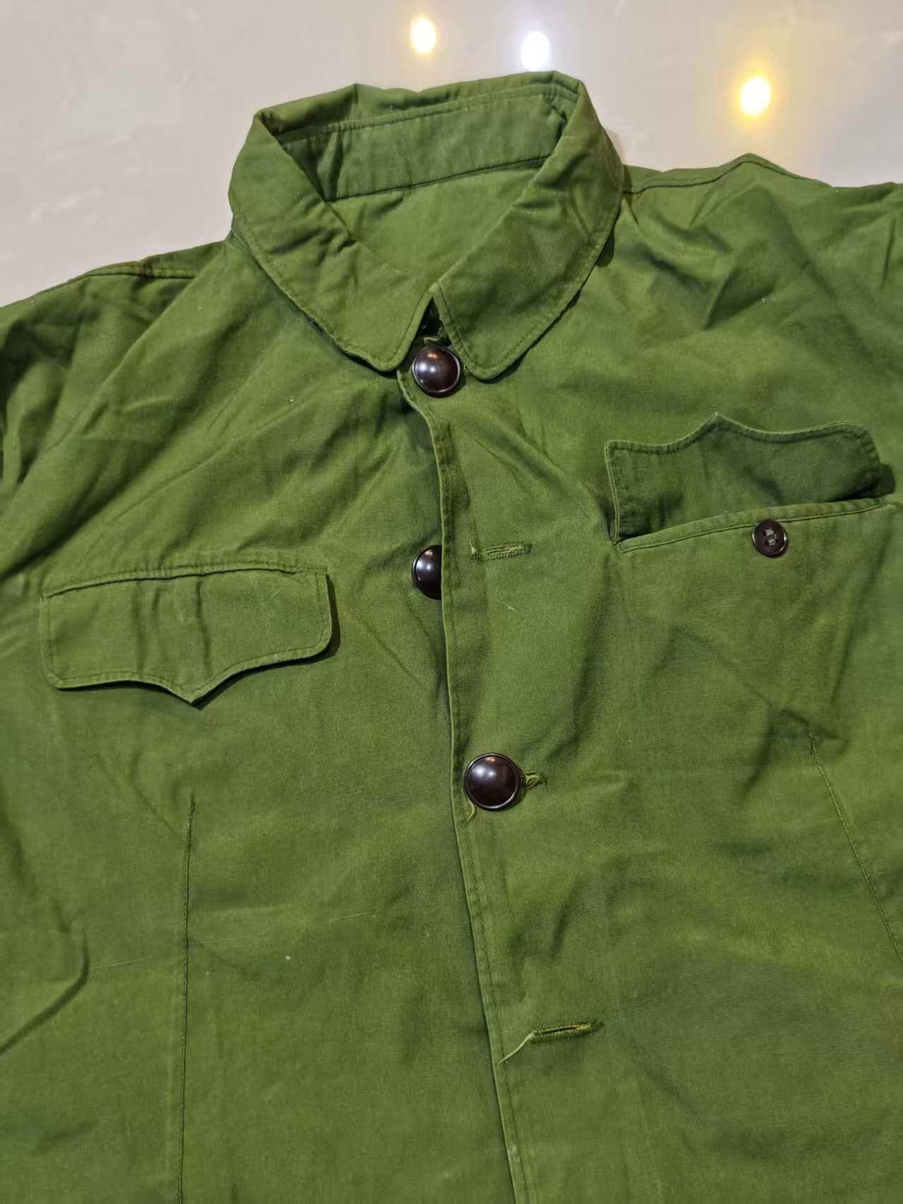 罗岚⭐爱藏⭐甄选专拍第二场-分享拍场赚佣（实体店在建中···） su-M65式干部常服上衣 的确良材质 正一号适合180-185体型适中穿着