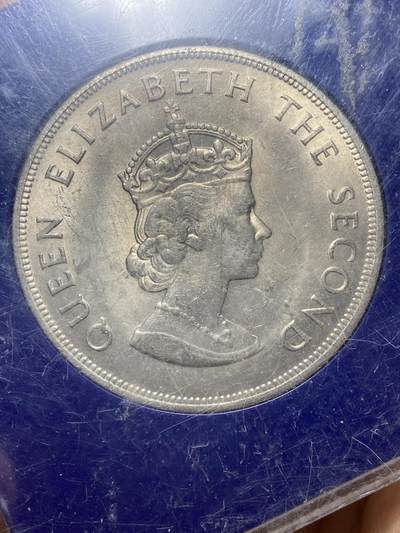 2025年第一百四十五场(总第一百七十一场）高品质英国一线回流散币年末特拍场第二场(免佣金) - 英属泽西岛🇯🇪1966年5先令(诺曼征服900周年纪念币)