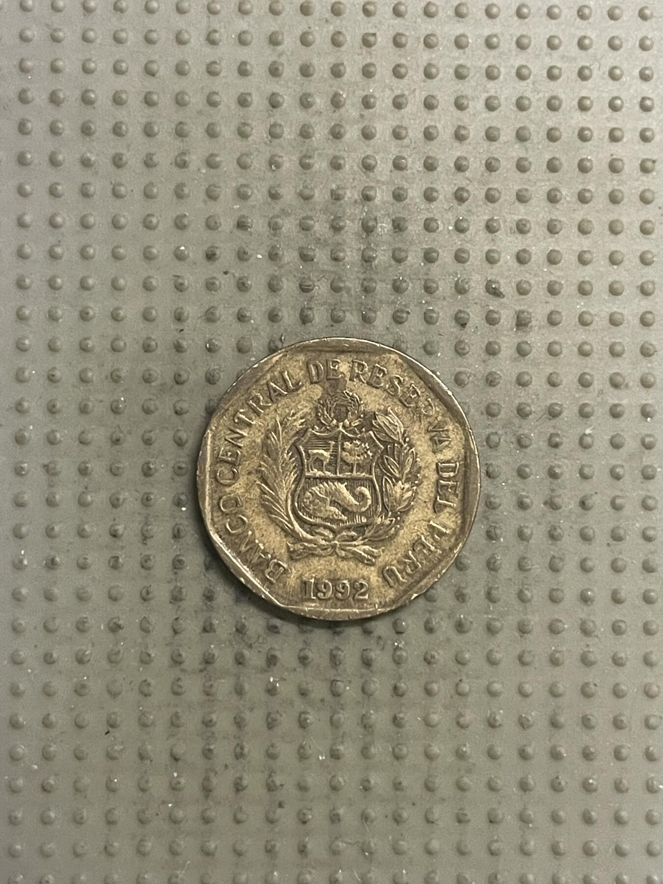 2025年第146场各国散币拍卖（总第146场） 秘鲁1992年5分