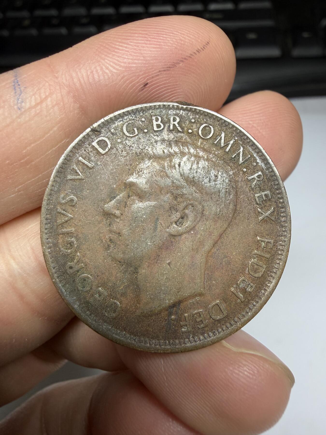 2025年集古藏今外币拍卖第十一期-第3场—（总第293拍），可以寄存60天，满160元包邮。 1949年澳大利亚1便士