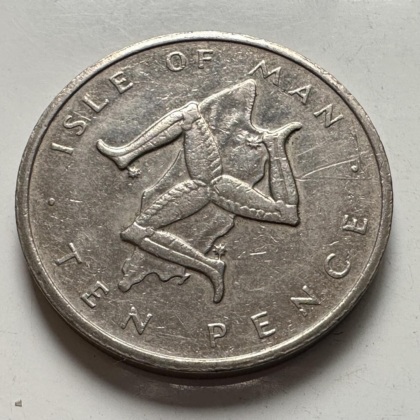 🌹外币初藏🌹🐯2025年第144场  每周二四六晚8️⃣点 接代拍 马恩岛1976年10便士