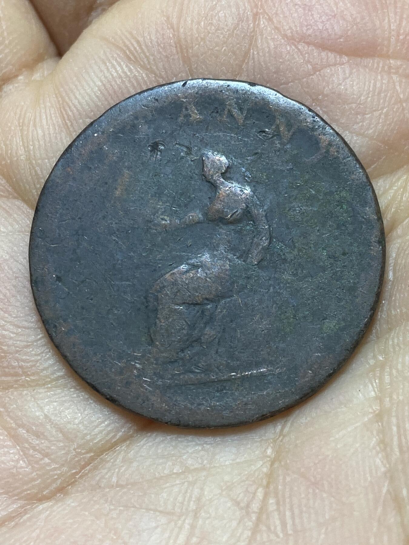 2025年第一百四十四场(总第一百七十场）品种丰富英国一线回流散币年末特拍场第一场(免佣金) 英国🇬🇧1807年1/2便士(乔治三世时期)