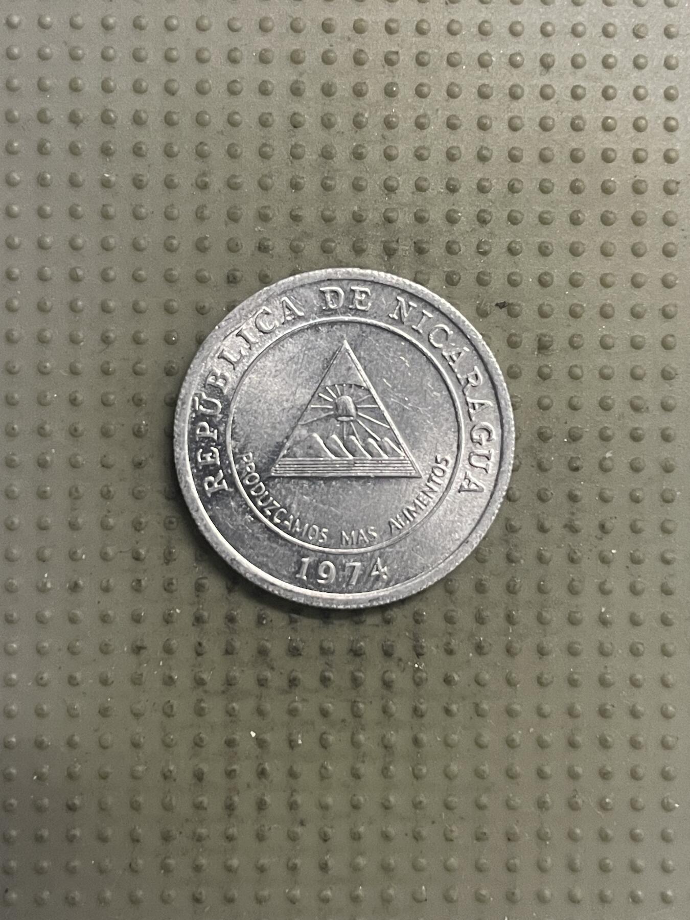 2025年第146场各国散币拍卖（总第146场） 尼加拉瓜1974年5分