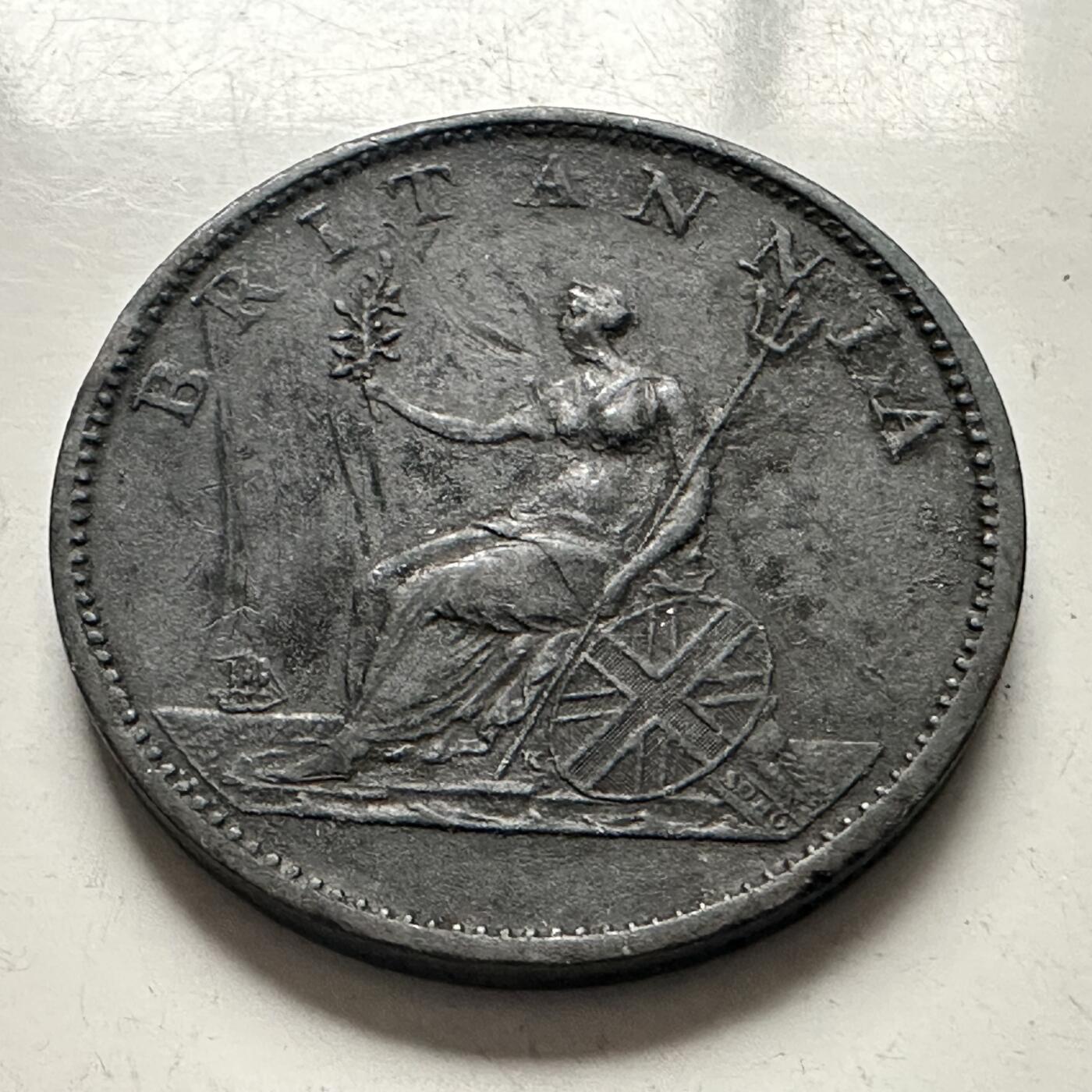 🌹外币初藏🌹🐯2025年第144场  每周二四六晚8️⃣点 接代拍 英国1807年乔治三世半便士 少见好品 图案细节相当清晰