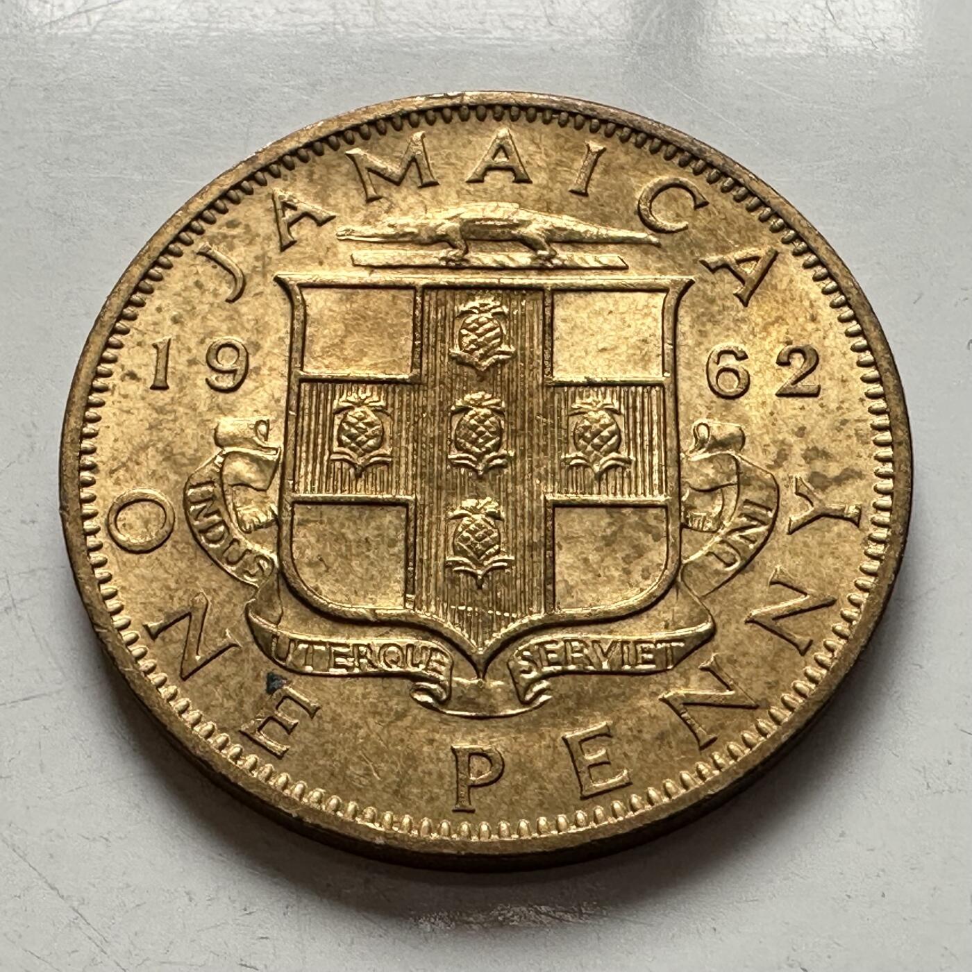 🌹外币初藏🌹🐯2025年第144场  每周二四六晚8️⃣点 接代拍 牙买加1962年一便士 原光品