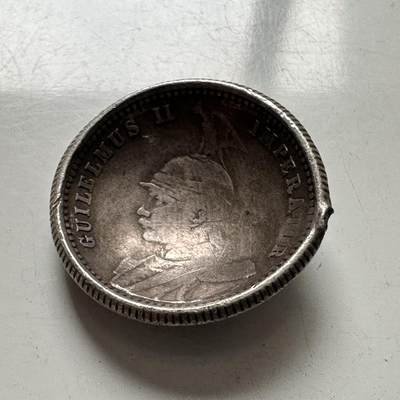 🌹外币初藏🌹🐯2025年第144场  每周二四六晚8️⃣点 接代拍 - 德属东非1912年 1/4卢比银币 半球形