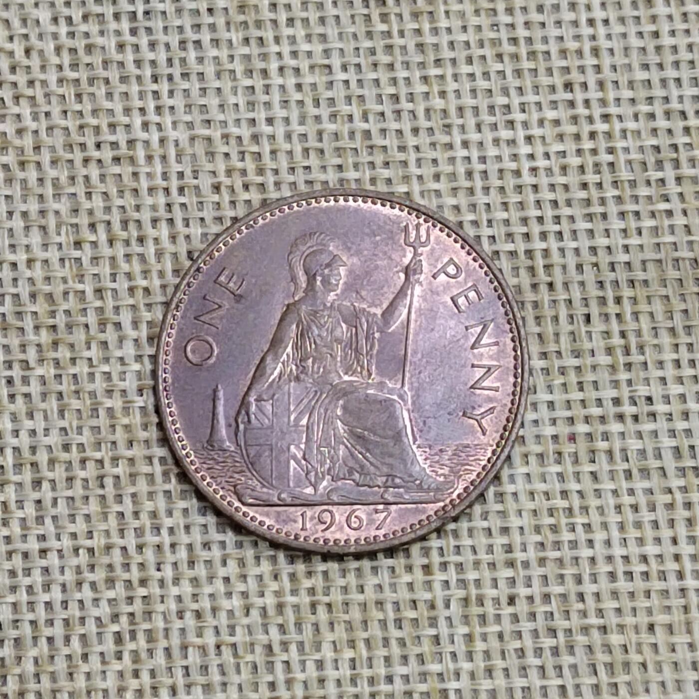 PCAI钱币  23-673  钱币小专场 英国便士