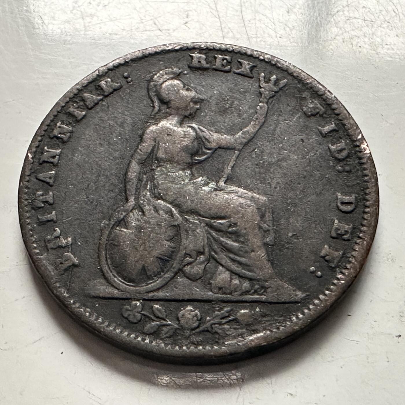 🌹外币初藏🌹🐯2025年第144场  每周二四六晚8️⃣点 接代拍 英国1835年乔治三世一法新