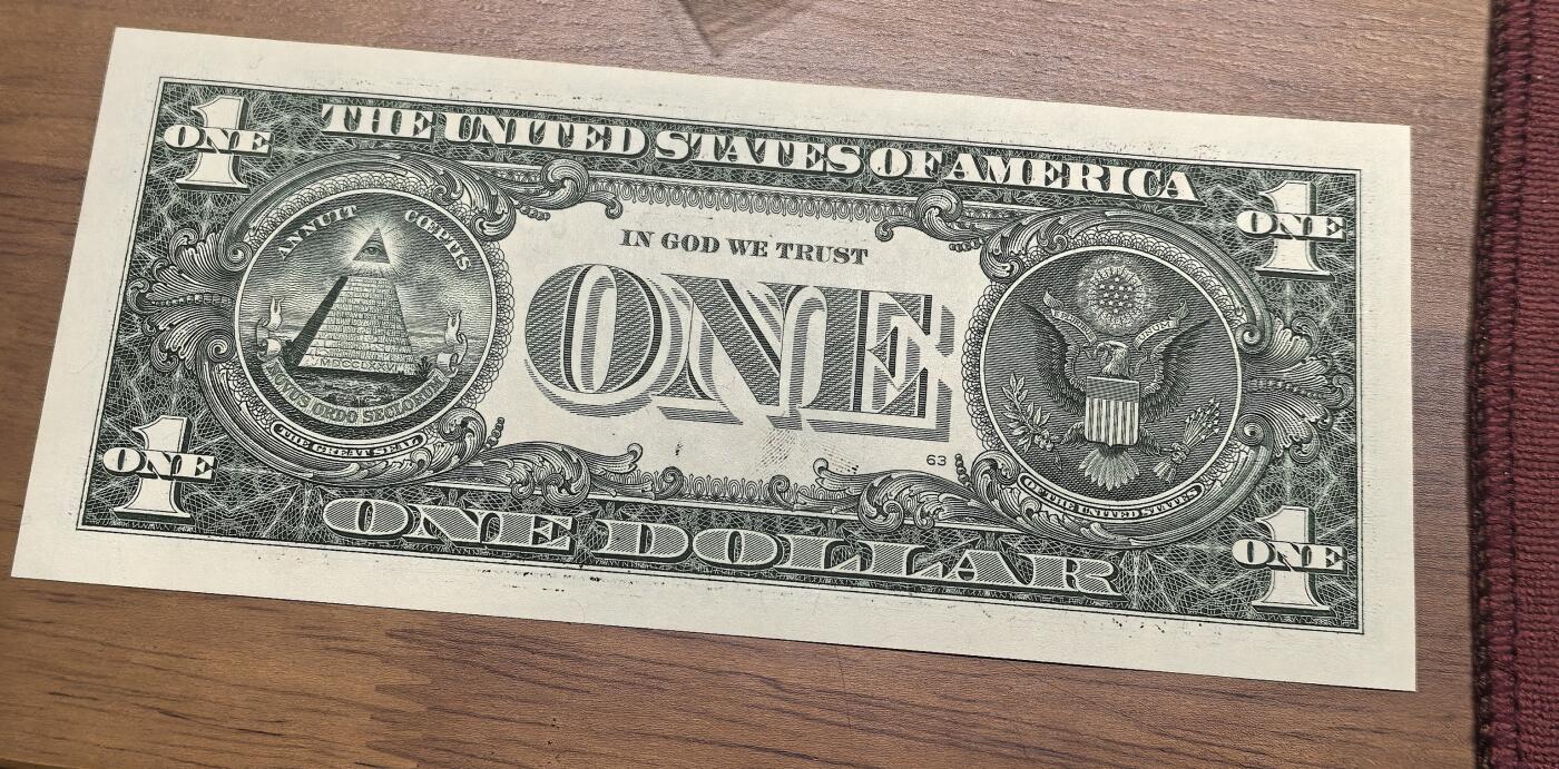 南宋泉阁俄币 外币 国币 专场第二十期 【送拍无额外佣金】 1美元纸币 全新未流通 好品