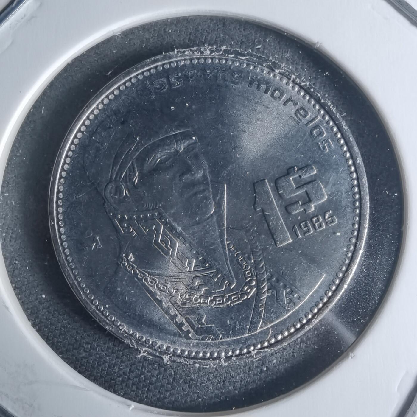 沼泽如烟--第942场 墨西哥1985年1比索