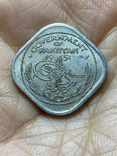 2025年第一百四十二场(总第一百六十八场）高品质英国一线回流散币年末特拍场第二场(免佣金) 巴基斯坦🇵🇰1951年半安娜(独立后第一套第一版)