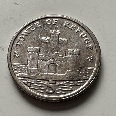 🌹外币初藏🌹🐯2025年第144场  每周二四六晚8️⃣点 接代拍 - 马恩岛2013年5便士 b