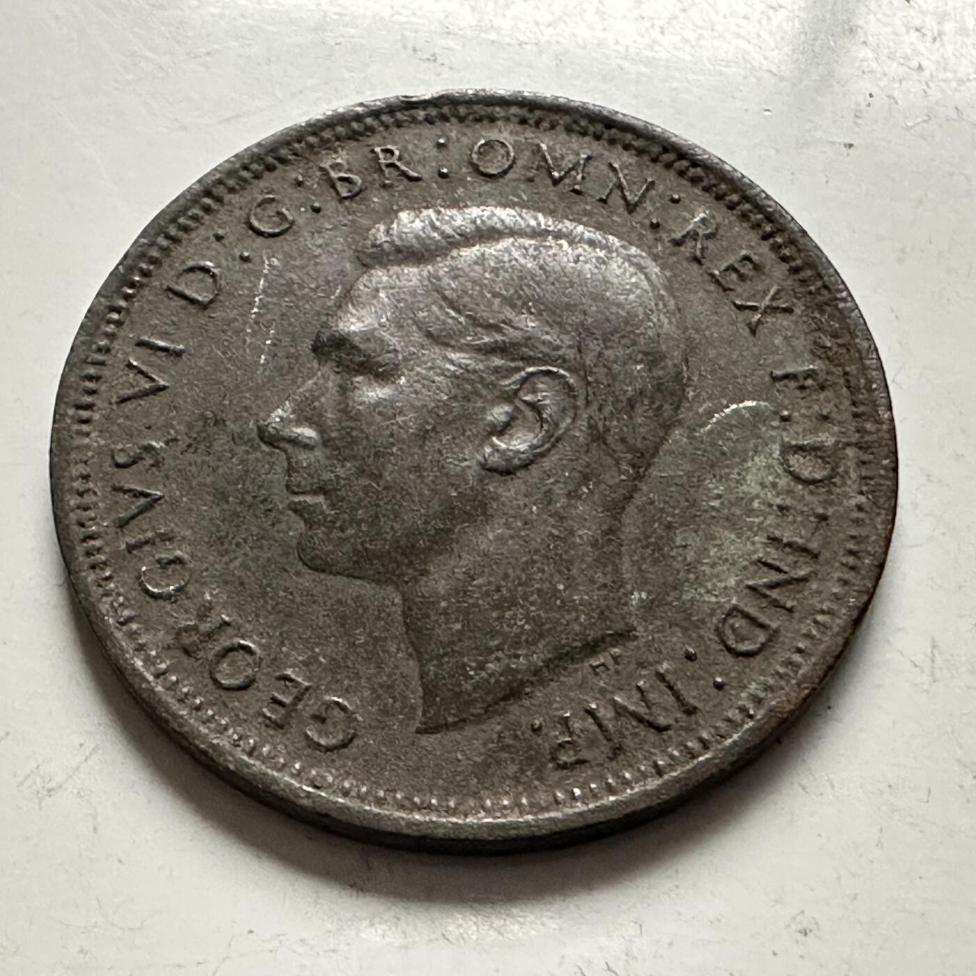 🌹外币初藏🌹🐯2025年第144场  每周二四六晚8️⃣点 接代拍 英国1940年半便士