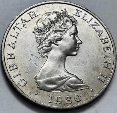 文馨钱币收藏第 286 场，圣诞节专场【 长期接收代拍品低至 0 佣金】 - 英属直布罗陀纳尔逊去世175周年38.5mm1 克朗纪念币