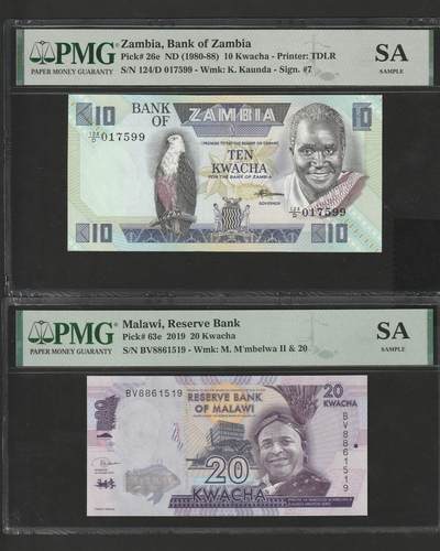 【12.25】世界纸币专场*第8期 - 外币2张