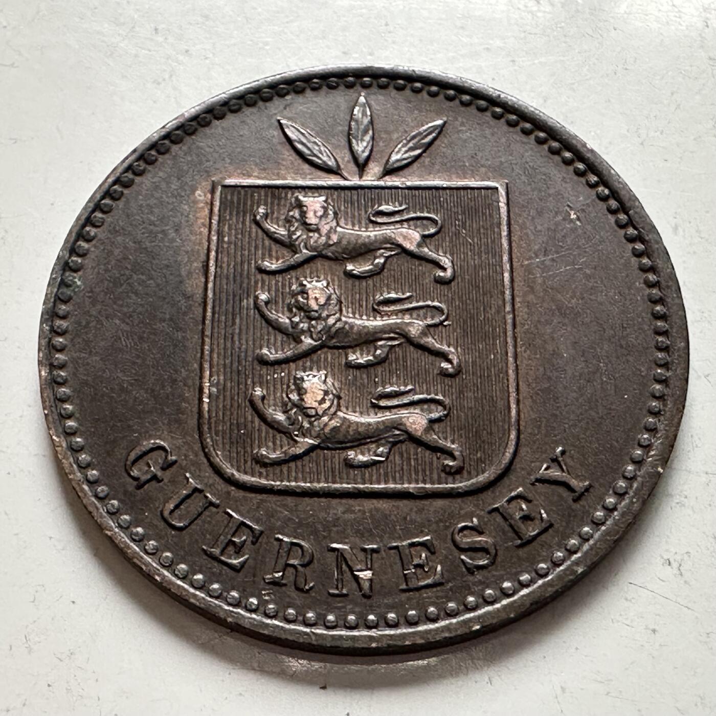 🌹外币初藏🌹🐯2025年第144场  每周二四六晚8️⃣点 接代拍 根西岛1902年4道布