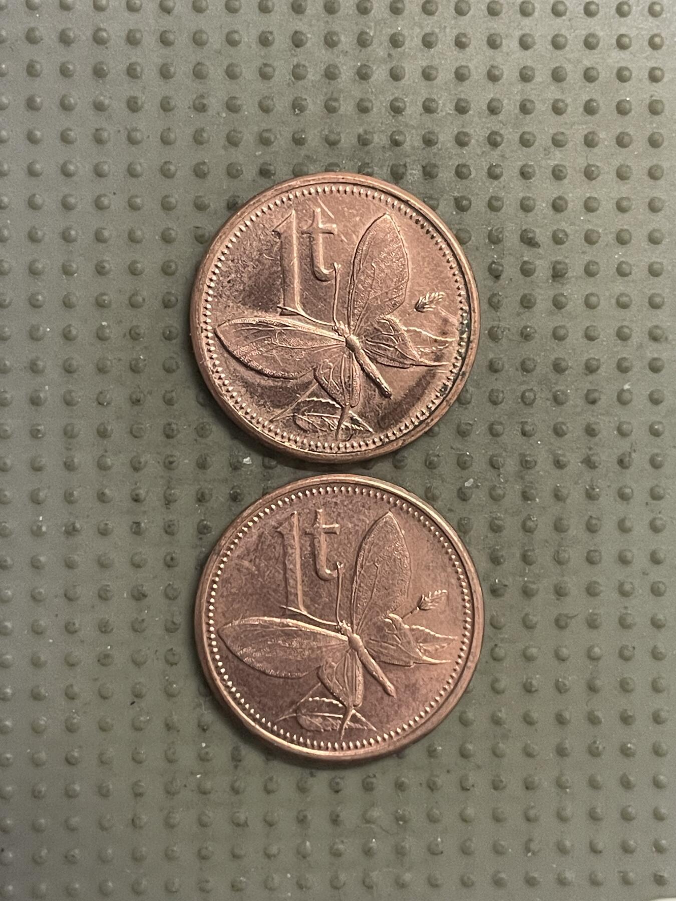 2025年第146场各国散币拍卖（总第146场） 巴布亚新几内亚2004年1托伊2枚