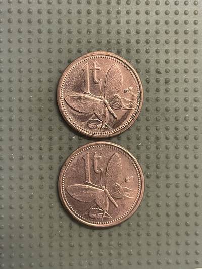 2025年第146场各国散币拍卖（总第146场） - 巴布亚新几内亚2004年1托伊2枚