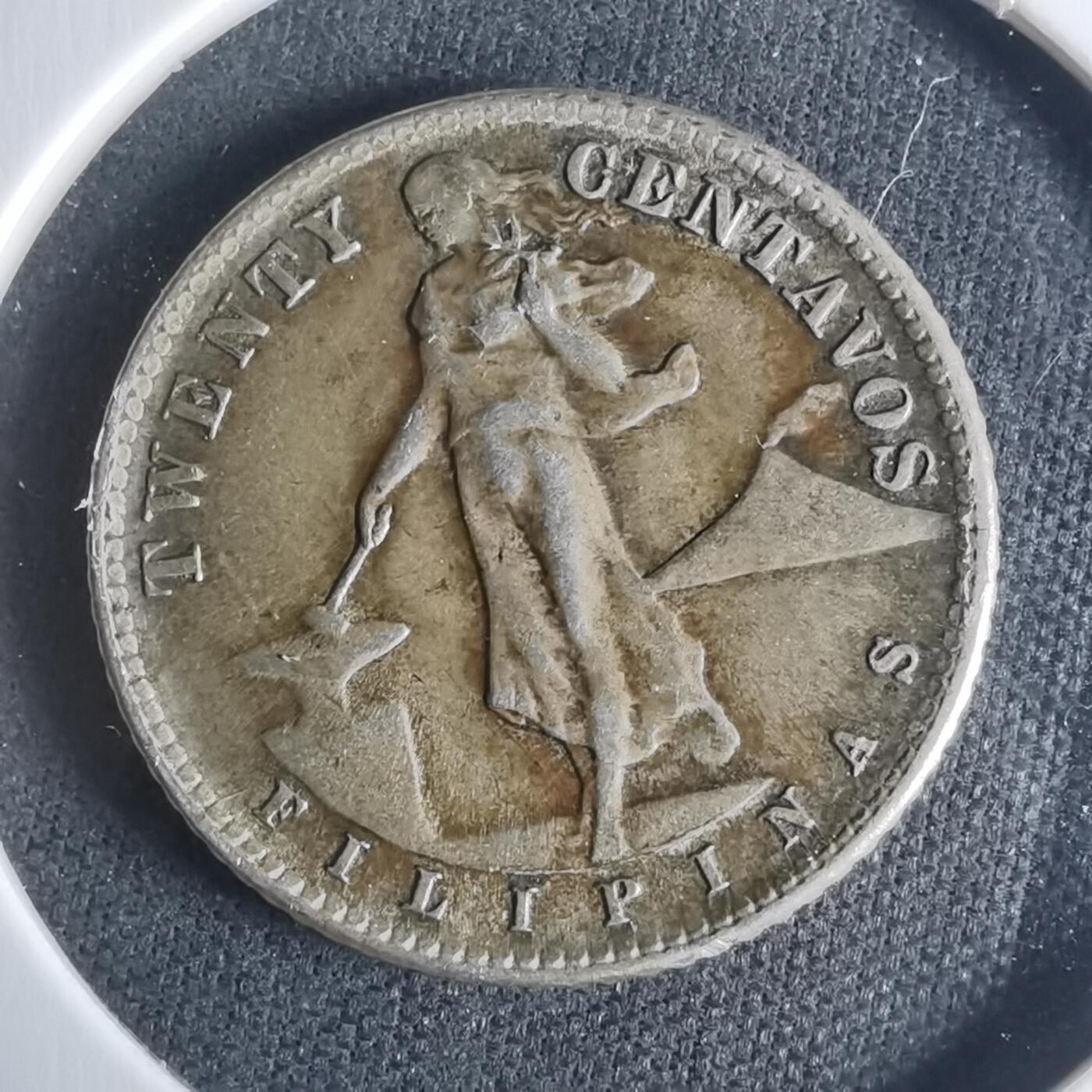 沼泽如烟--第942场 菲律宾1944年20分银币