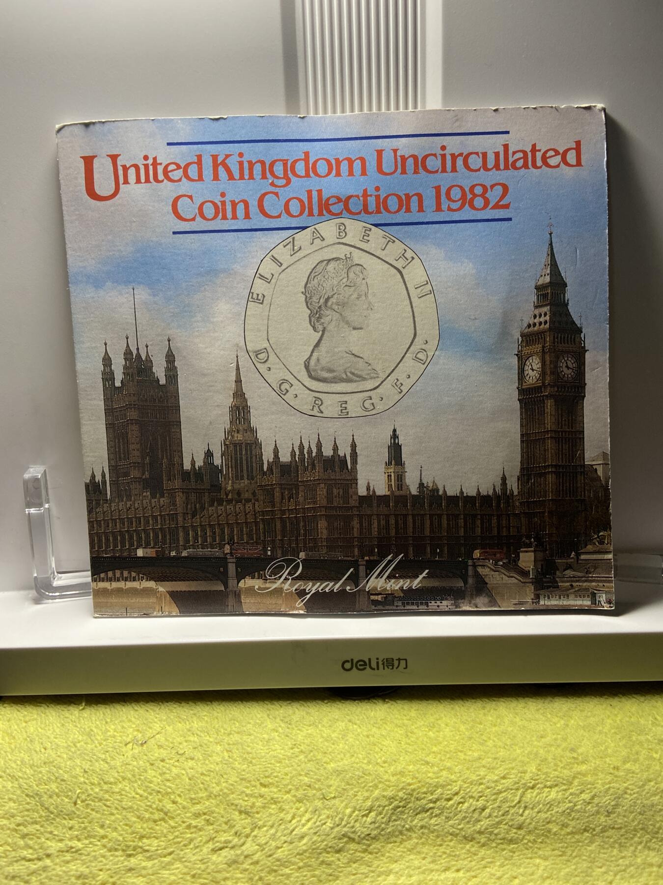 2025年第一百四十五场(总第一百七十一场）高品质英国一线回流散币年末特拍场第二场(免佣金) 英国🇬🇧1982年套币7枚(伊丽莎白二世中年花冠，十进制第二版，首发年仅发行3年)