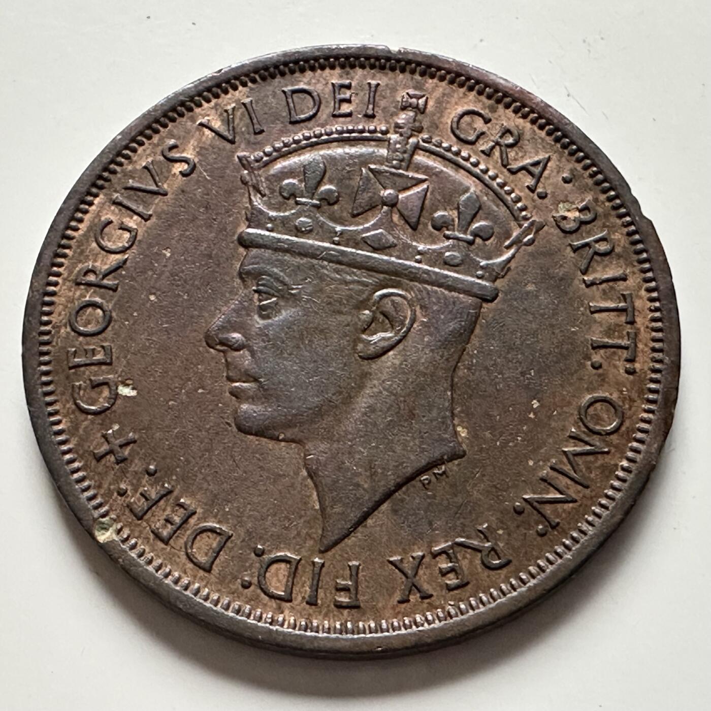 🌹外币初藏🌹🐯2025年第144场  每周二四六晚8️⃣点 接代拍 泽西岛1945年1/12先令 b