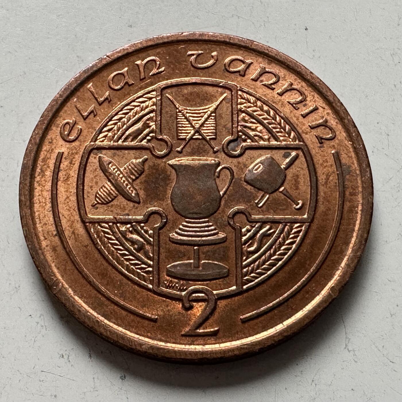 🌹外币初藏🌹🐯2025年第144场  每周二四六晚8️⃣点 接代拍 马恩岛1989年2便士