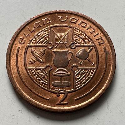 🌹外币初藏🌹🐯2025年第144场  每周二四六晚8️⃣点 接代拍 - 马恩岛1989年2便士