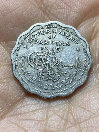 2025年第一百四十二场(总第一百六十八场）高品质英国一线回流散币年末特拍场第二场(免佣金) 少见–巴基斯坦🇵🇰1951年1安娜(独立后第一套第一版)