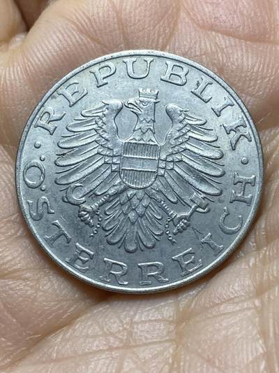 2025年第一百四十二场(总第一百六十八场）高品质英国一线回流散币年末特拍场第二场(免佣金) 奥地利🇦🇹1974年10先令(共和国时期第二版，首发年)