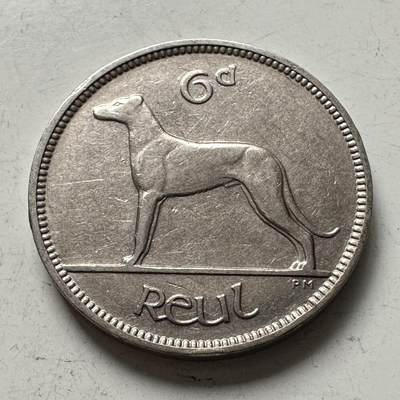 🌹外币初藏🌹🐯2025年第144场  每周二四六晚8️⃣点 接代拍 - 爱尔兰1934年六便士