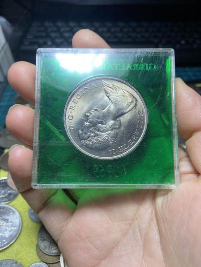 2025年第一百四十二场(总第一百六十八场）高品质英国一线回流散币年末特拍场第二场(免佣金) 英属直布罗陀🇬🇮1969年1克朗