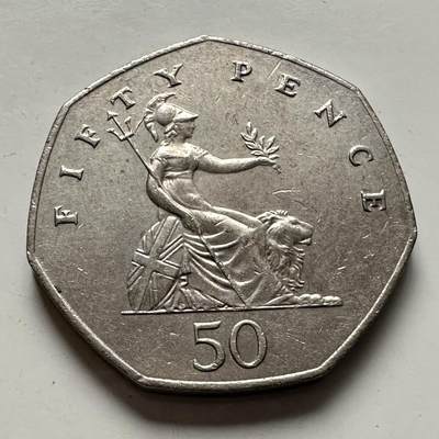 🌹外币初藏🌹🐯2025年第144场  每周二四六晚8️⃣点 接代拍 - 英国1982年50便士 