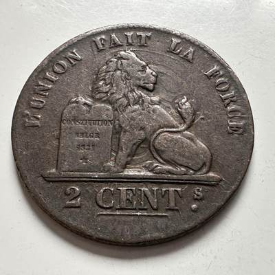 🌹外币初藏🌹🐯2025年第144场  每周二四六晚8️⃣点 接代拍 - 比利时1842年2分