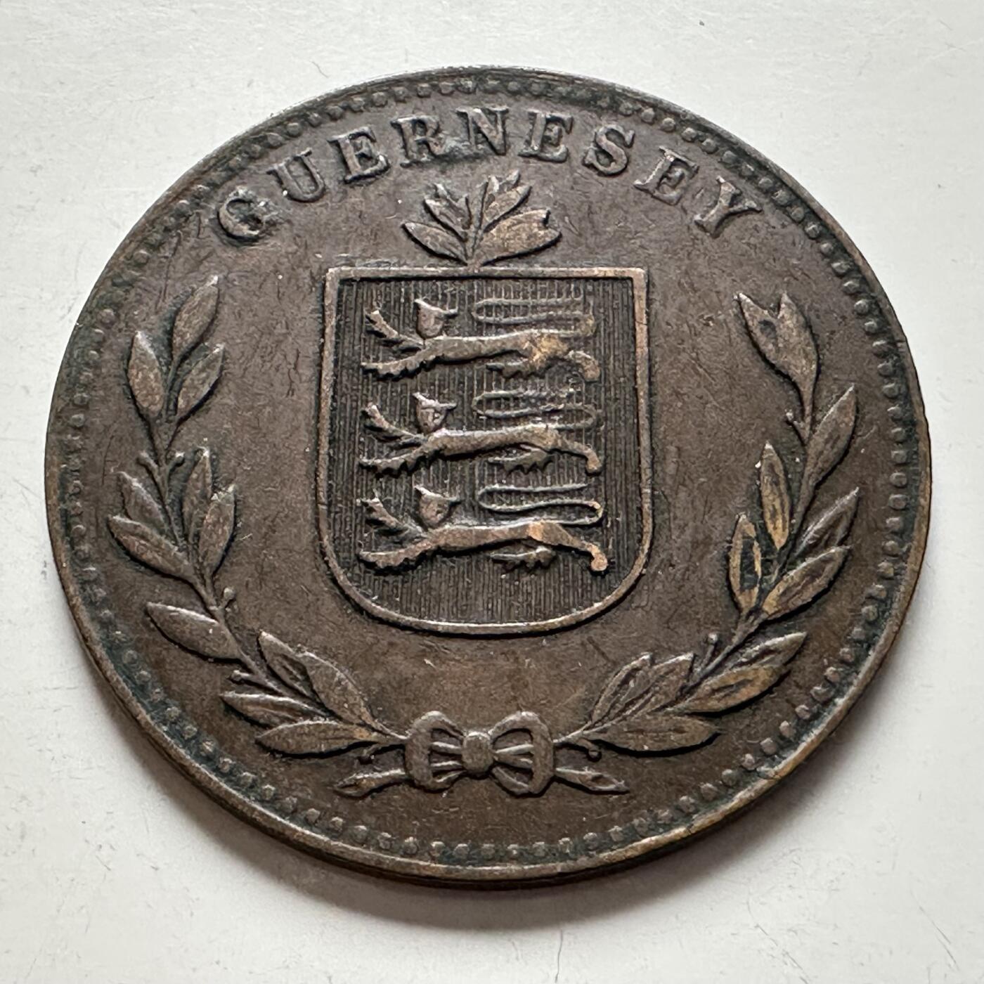 🌹外币初藏🌹🐯2025年第144场  每周二四六晚8️⃣点 接代拍 根西岛1920年8道布