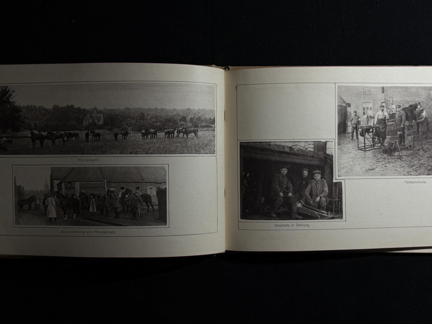 欢庆元旦！戎马世界章牌大赏第109期元旦大拍 德国部队一战画册，共计110页，有老化脱落但是未缺页，有该部队的相关百科介绍