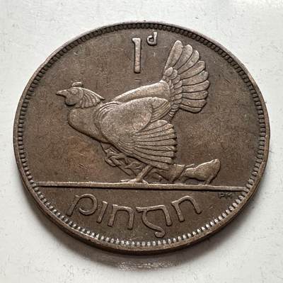 🌹外币初藏🌹🐯2025年第144场  每周二四六晚8️⃣点 接代拍 - 爱尔兰1928年一便士