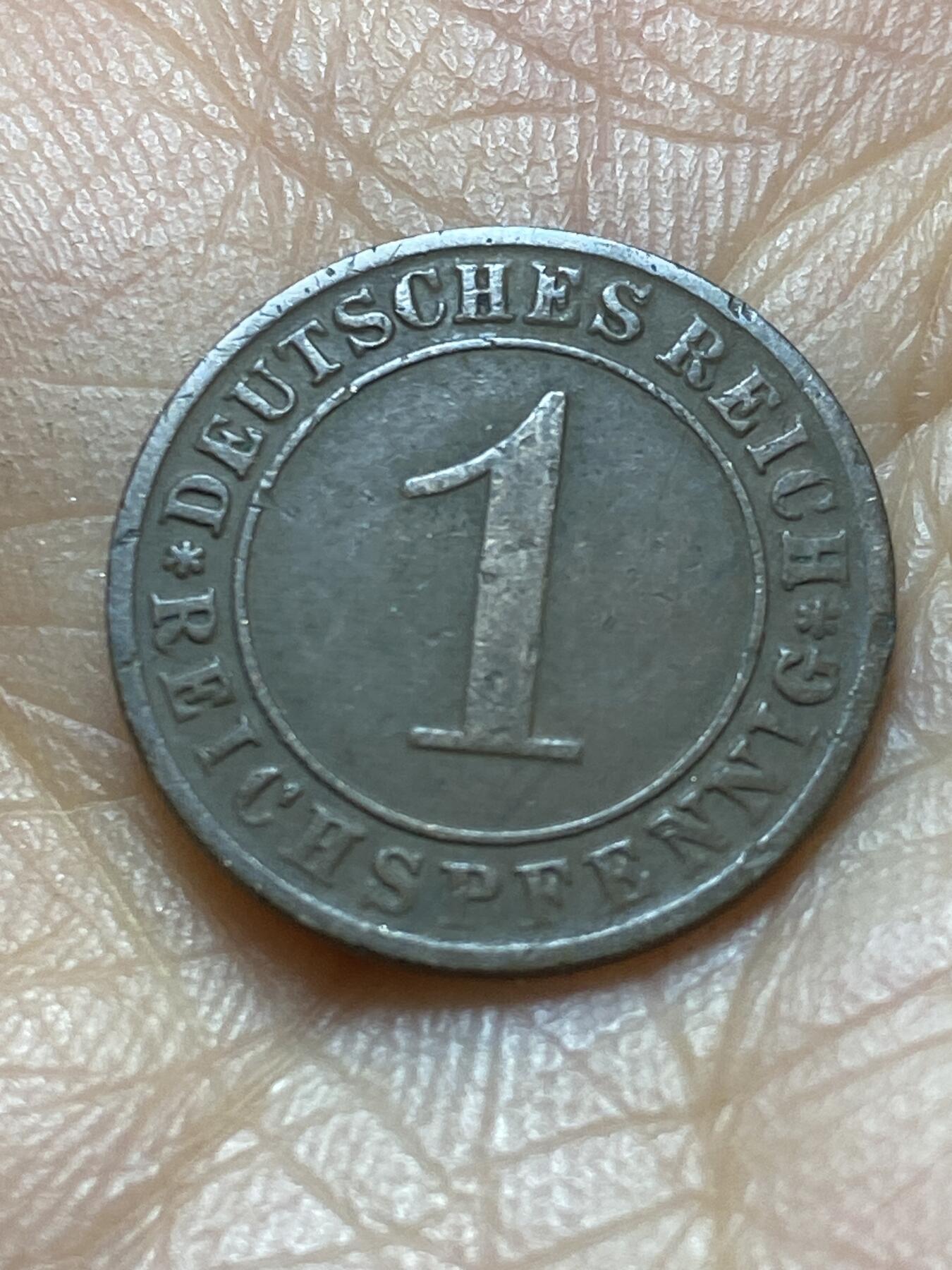 2025年第一百四十五场(总第一百七十一场）高品质英国一线回流散币年末特拍场第二场(免佣金) 德意志魏玛共和国1925年1芬尼(E标，穆尔登许滕造)