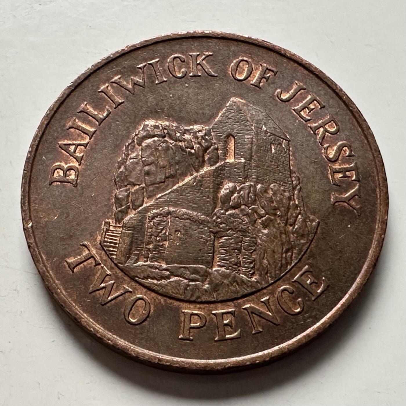 🌹外币初藏🌹🐯2025年第144场  每周二四六晚8️⃣点 接代拍 泽西岛1983年2便士