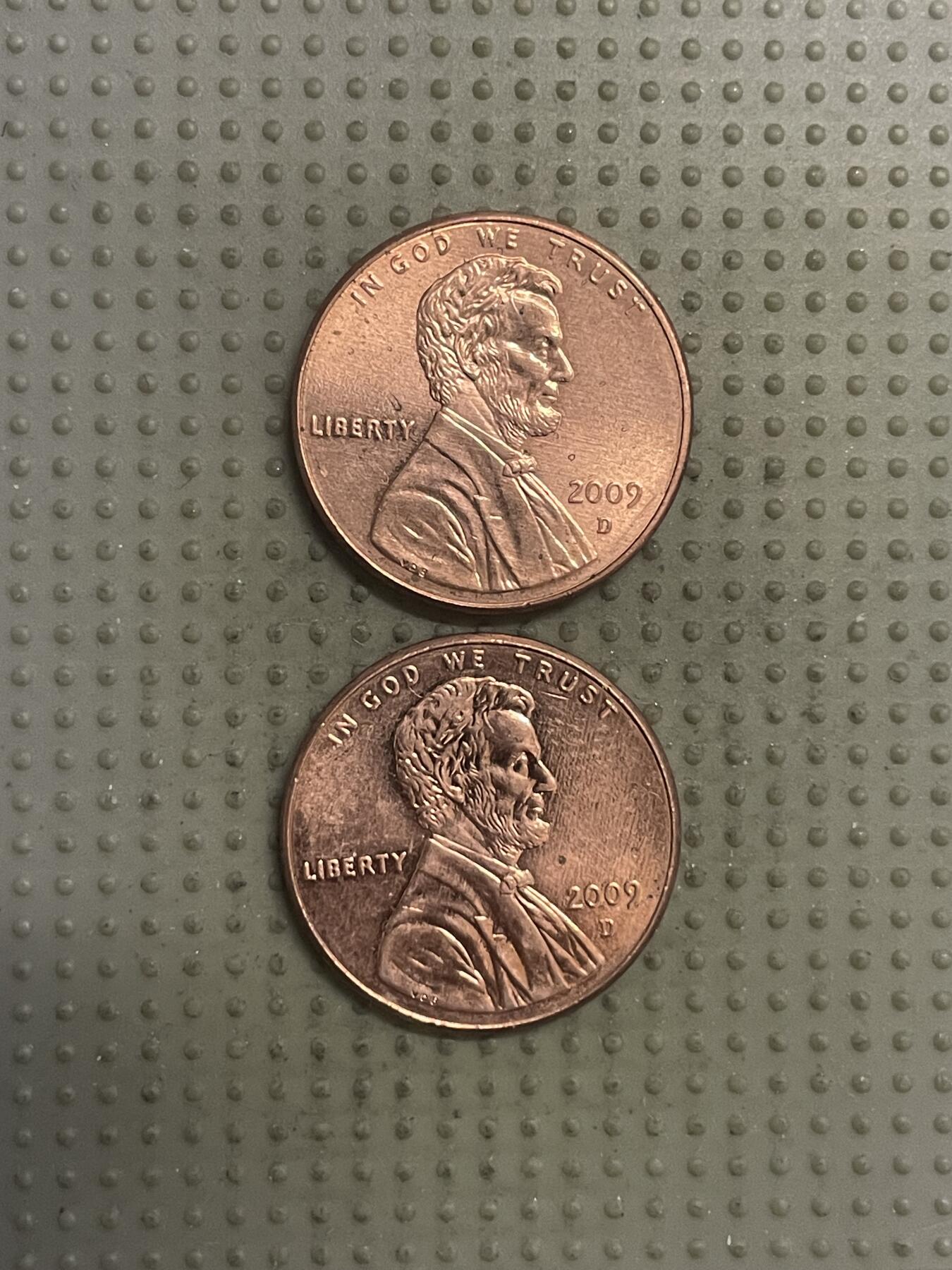 2025年第146场各国散币拍卖（总第146场） 美国2009年林肯诞辰200周年1美分纪念币2枚