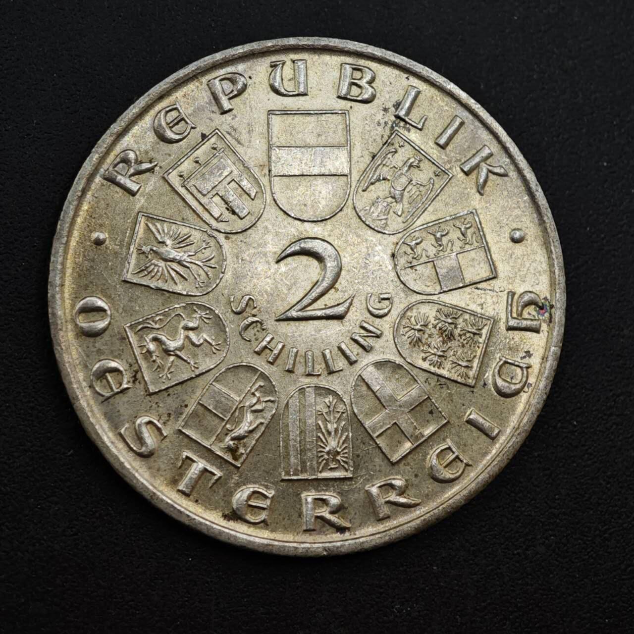 【淘币小摊】实时拍第八百三十六拍   银币套币场   满百包邮可预留二周 每周一统一发货   奥地利1928年2先令银币