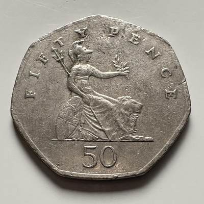 🌹外币初藏🌹🐯2025年第144场  每周二四六晚8️⃣点 接代拍 - 英国2004年50便士 