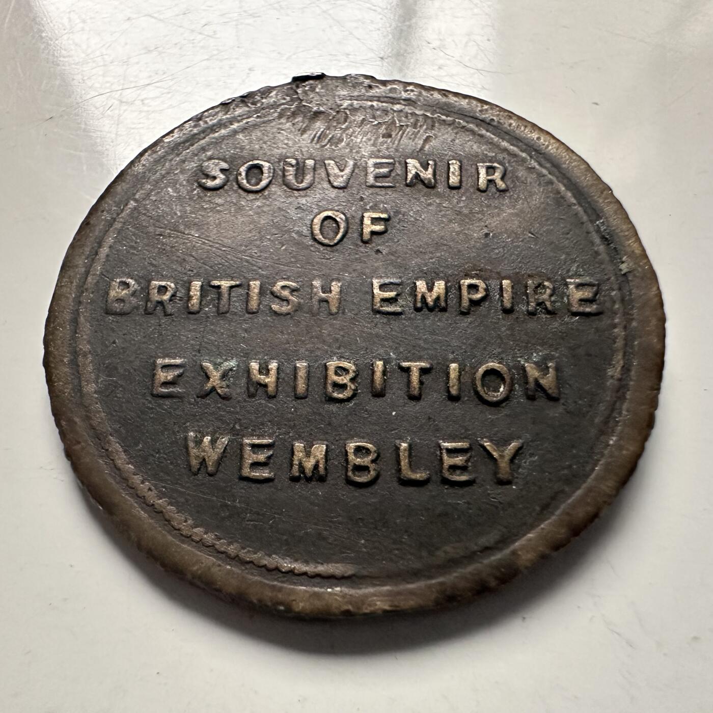 🌹外币初藏🌹🐯2025年第144场  每周二四六晚8️⃣点 接代拍 1924年英国温布利大英帝国博览会纪念章