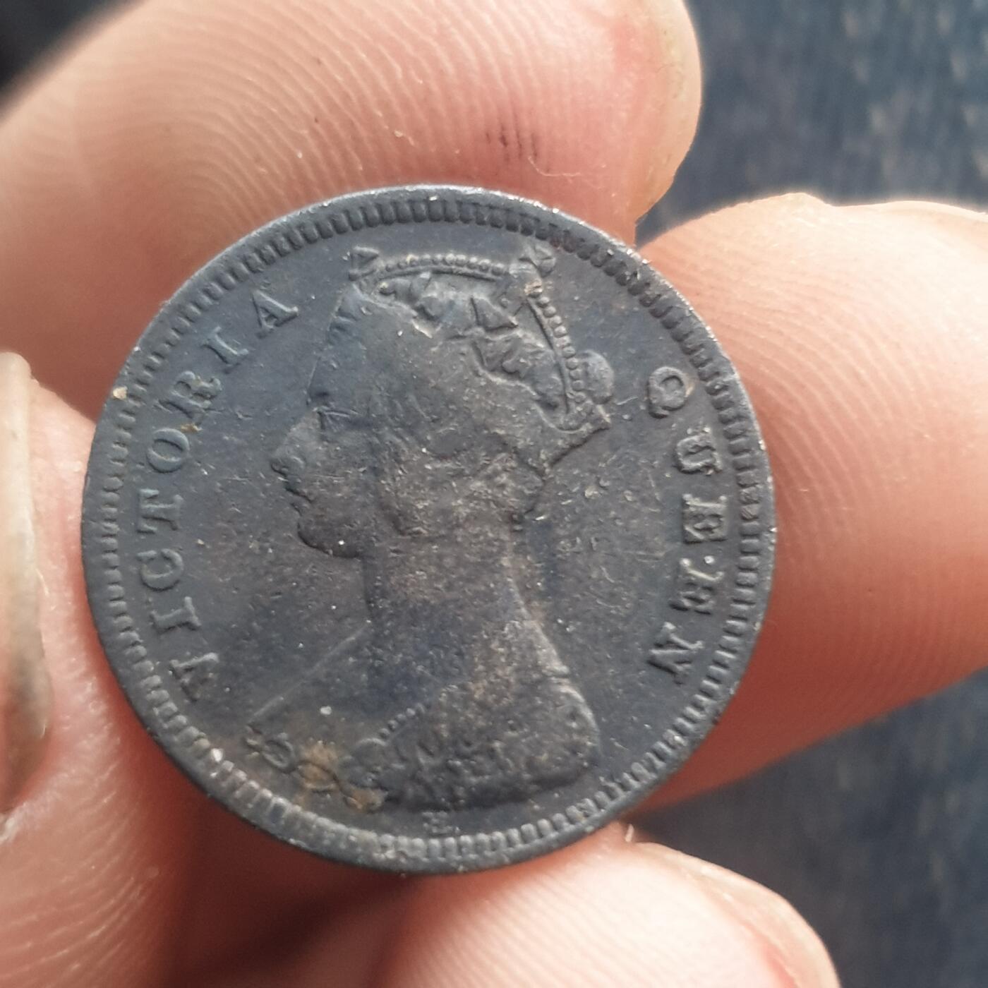 烟海杂币第11场 香港1毫银币