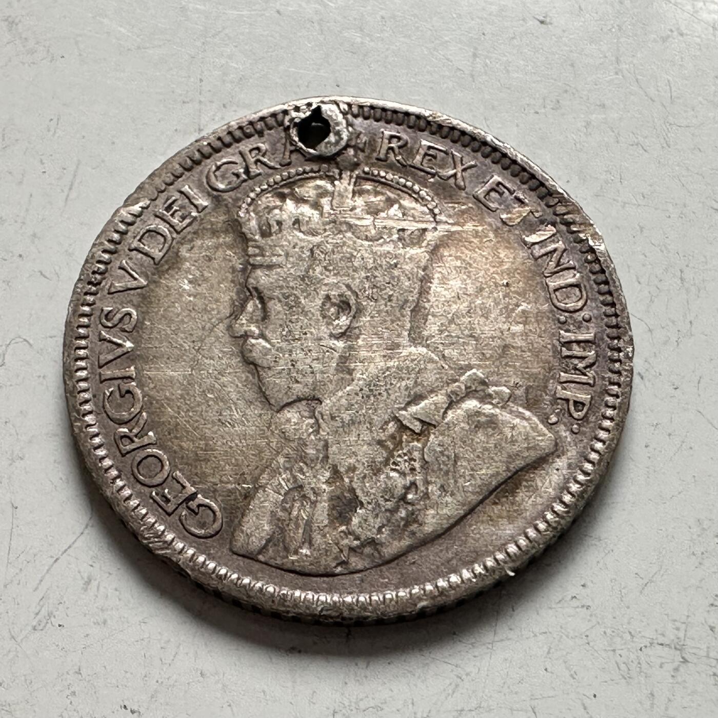 🌹外币初藏🌹🐯2025年第144场  每周二四六晚8️⃣点 接代拍 加拿大1912年10分银币