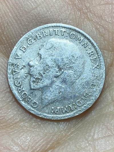 2025年第一百四十二场(总第一百六十八场）高品质英国一线回流散币年末特拍场第二场(免佣金) 英国🇬🇧1920年3便士银币(乔治五世第二版首发年，500银)