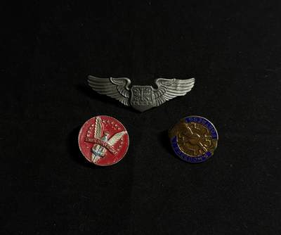 欢庆元旦！戎马世界章牌大赏第109期元旦大拍 - 美国证章一组