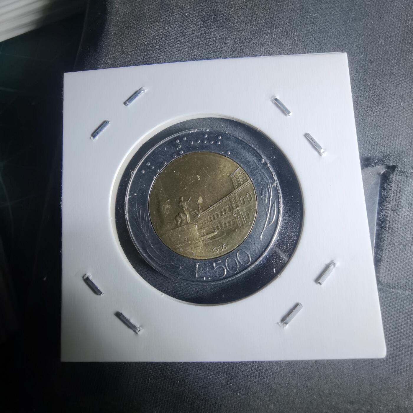 沼泽如烟--第942场 意大利1986年500里拉