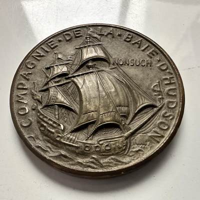 🌹外币初藏🌹🐯2025年第144场  每周二四六晚8️⃣点 接代拍 - 加拿大哈德逊湾公司1970年发行的三百周年纪念章 45毫米36.5克